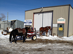 Regular trip to Rocky Rapids general Store