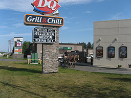 8 Driving the fjords at Drayton Valley DQ drive thru